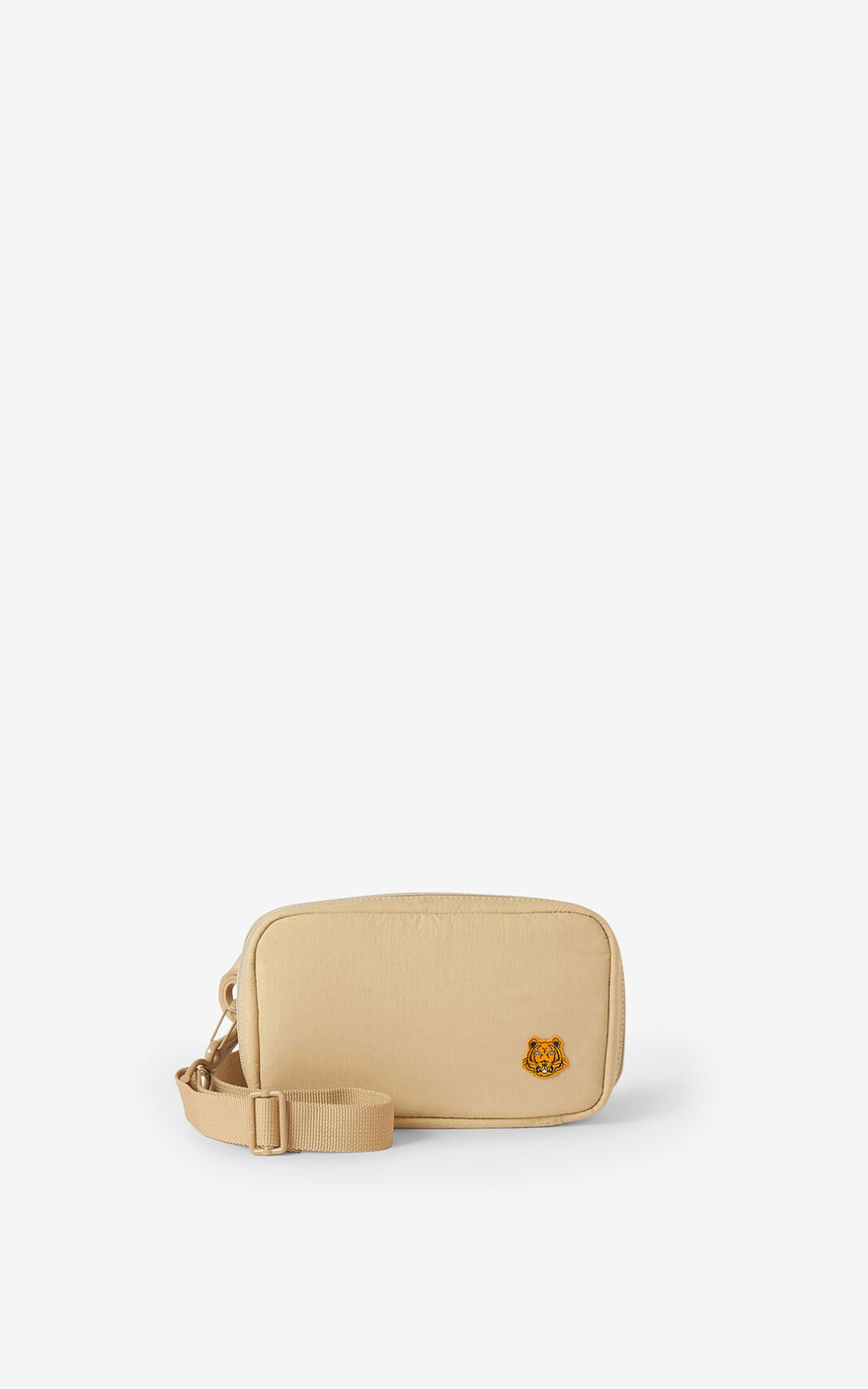 Sac Bandoulière Kenzo Femme Tiger Crest Beige RIHWA-3691